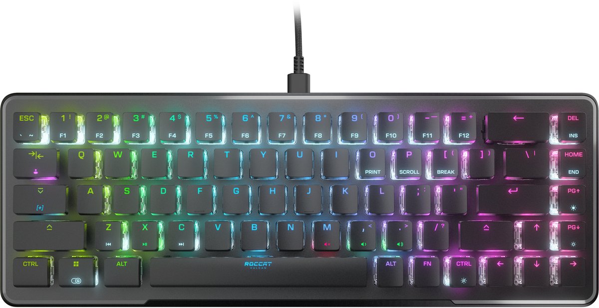 Roccat vulcan ii mini mechanisch opti 6529371 2 orig - Roccat Vulcan II Mini Mechanisch Optisch Gaming Toetsenbord (zwart)