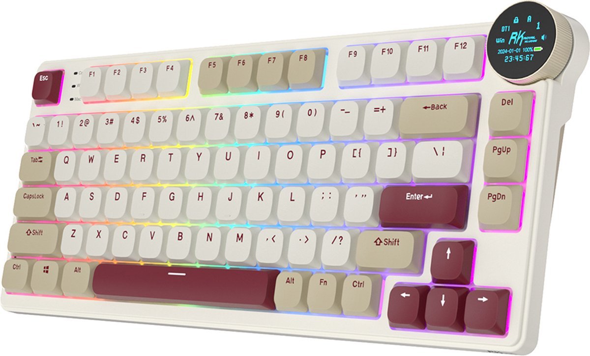 Royal Kludge Rk N80 - Mechanisch Gaming Toetsenbord - Rgb