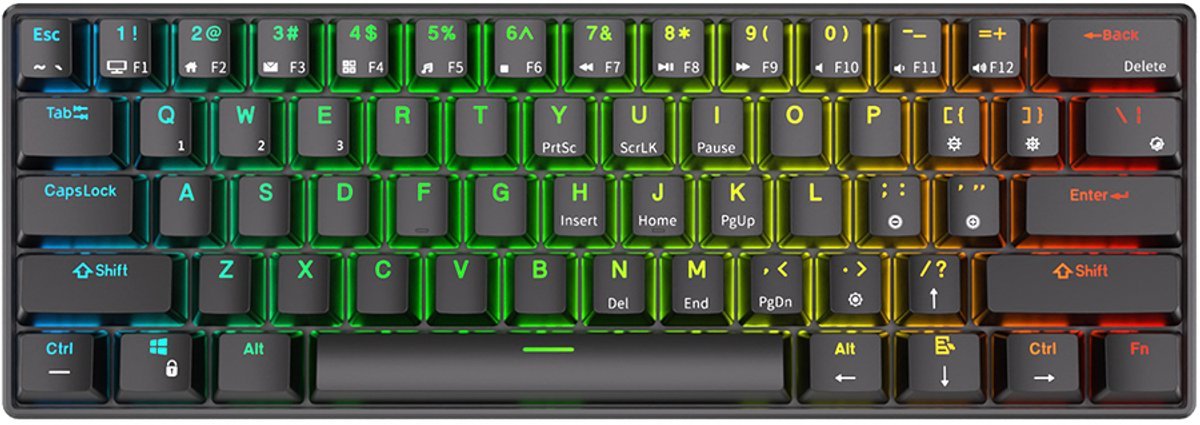 Royal kludge rk61 mechanisch toetsen 6529262