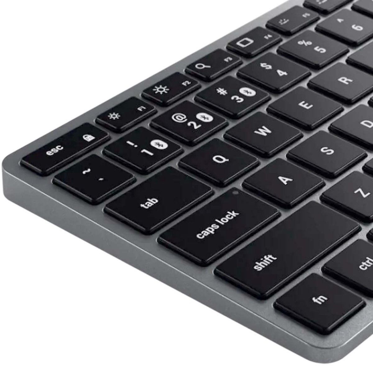 Satechi compact slim x1 bluetooth toet 4 orig - Satechi Compact Slim X1 Bluetooth Toetsenbord (grijs)