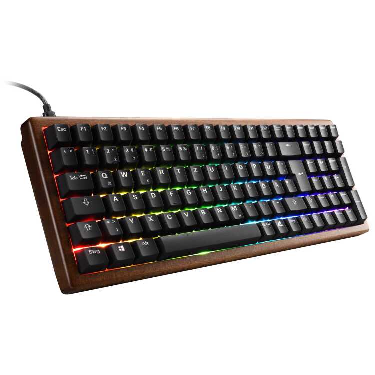 Sharkoon Sharkoon SKILLER SGK50 S2 Wood PBT gaming toetsenbord