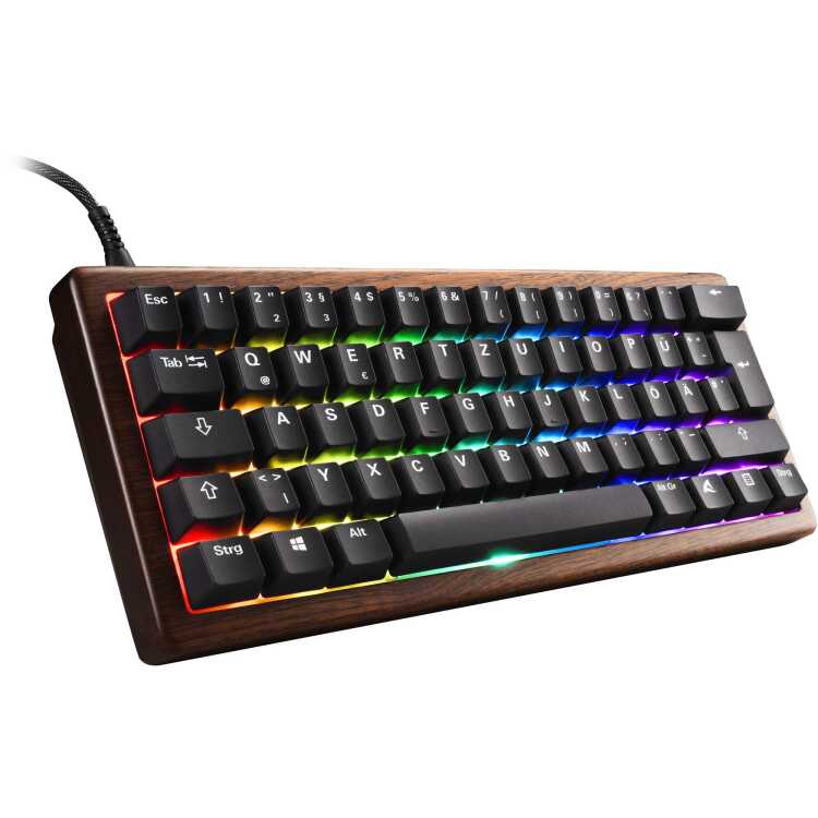 Sharkoon Sharkoon SKILLER SGK50 S4 Gen2 Wood PBT gaming toetsenbord