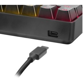 Speedlink atmos toetsenbord gamen usb qw 5 orig - SPEEDLINK ATMOS RGB 60% Mechanical Gaming Keyboard