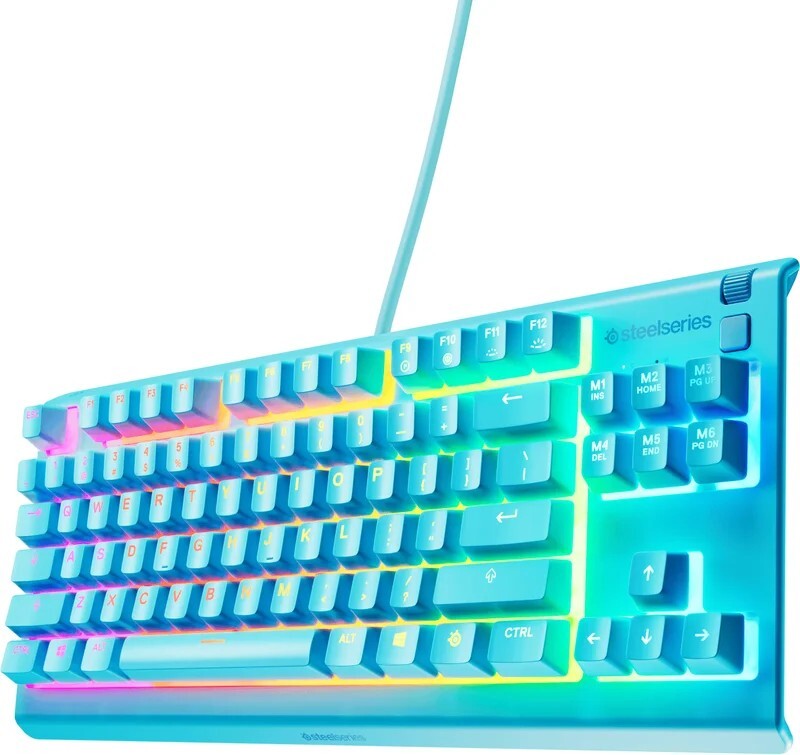 Steelseries apex 3 tkl bedraad toetsenbord 775259 2 orig - SteelSeries Apex 3 TKL Aqua Gaming Toetsenbord
