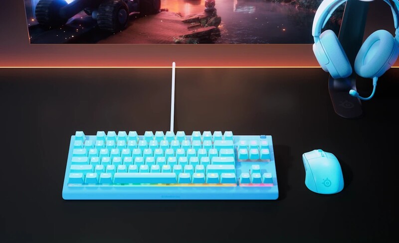 Steelseries apex 3 tkl bedraad toetsenbord 775259 5 orig - SteelSeries Apex 3 TKL Aqua Gaming Toetsenbord