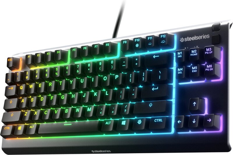 Steelseries apex 3 tkl toetsenbord 775240 2 orig - SteelSeries Apex 3 TKL Zwart Gaming Toetsenbord
