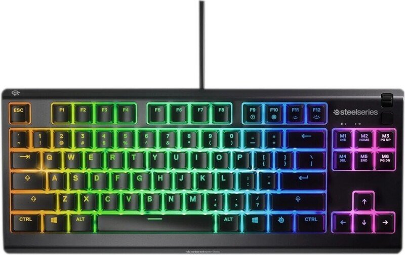 Steelseries apex 3 tkl toetsenbord 775240 - SteelSeries Apex 3 TKL Zwart Gaming Toetsenbord