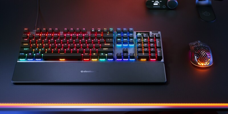 Steelseries apex pro gen 3 analoog magneti 4 orig - SteelSeries Apex Pro Gen 3 Full Size Wired Toetsenbord (Black)