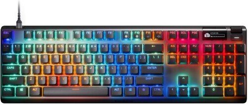 Steelseries apex pro gen 3 analoog magneti - SteelSeries Apex Pro Gen 3 Full Size Wired Toetsenbord (Black)