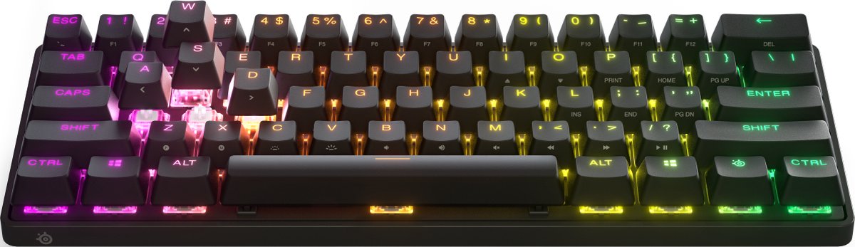 Steelseries apex pro mini draadloos mechan 5 orig - SteelSeries Apex Pro Mini Draadloos Mechanisch Toetsenbord (zwart)