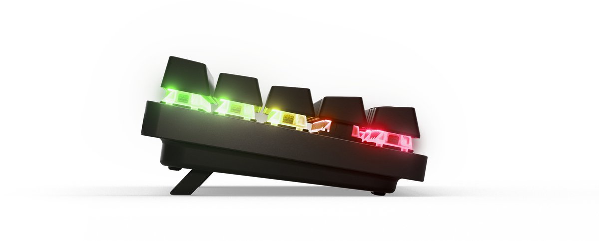Steelseries apex pro mini draadloos mechan 6 orig - SteelSeries Apex Pro Mini Draadloos Mechanisch Toetsenbord (zwart)