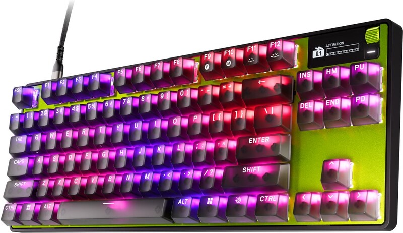 Steelseries apex pro tkl gen 3 cyber 4 orig - SteelSeries Apex Pro TKL Gen 3 (Cyber) gaming Toetsenbord