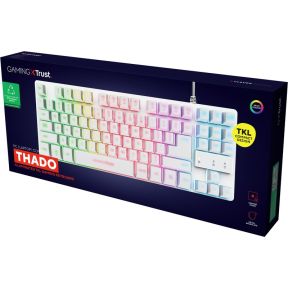 GXT 833W Thado TKL Gaming Toetsenbord Wit - afbeelding 5