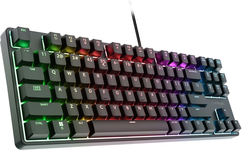 Trust gxt 864 cada mechanisch toetse 2 orig - Trust GXT 864 Cada Compact Mechanical TKL Gaming Keyboard