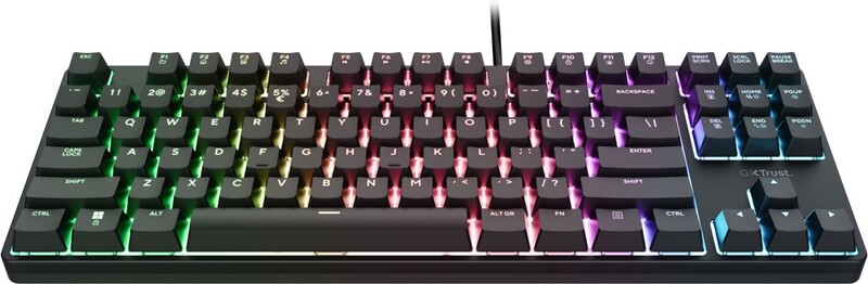 Trust gxt 864 cada mechanisch toetse 3 orig - Trust GXT 864 Cada Compact Mechanical TKL Gaming Keyboard
