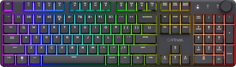 Trust Trust GXT 868 Torix Premium draadloos mechanisch gaming toetsenbord