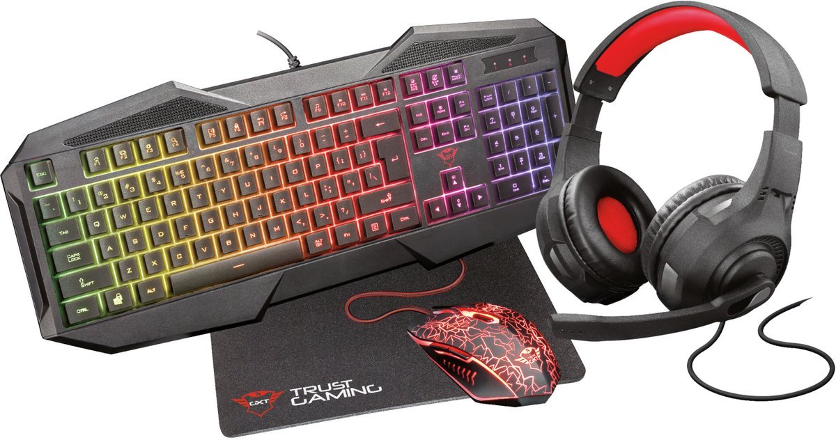 Trust gxt1180rw pakket zwart qwerty