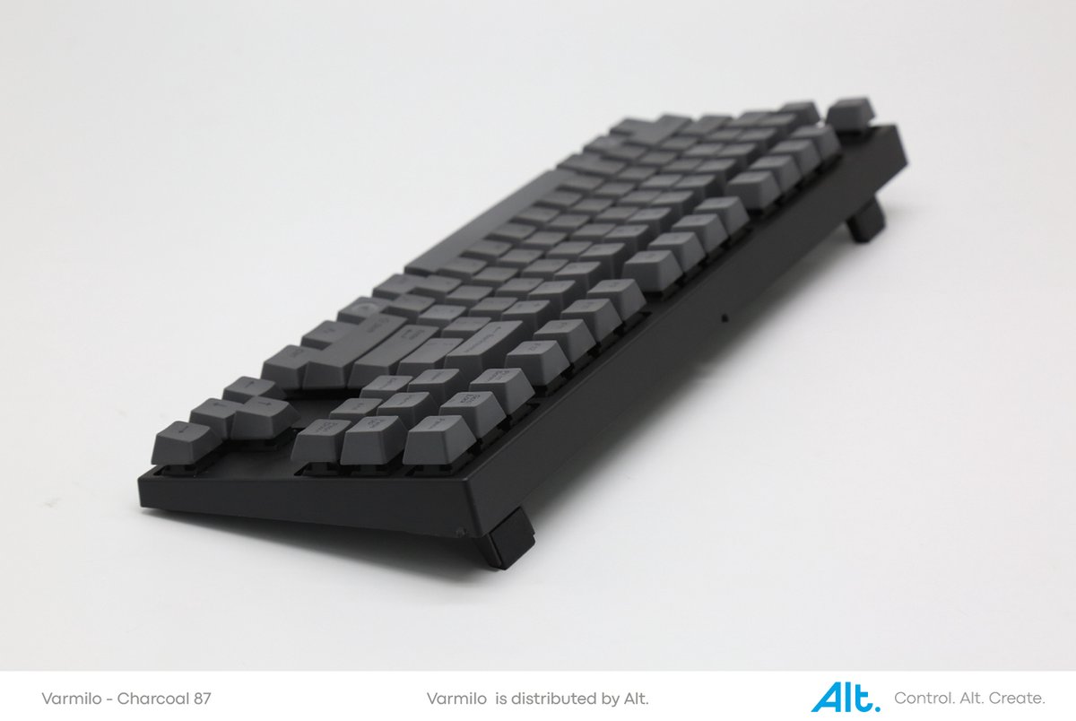 Varmilo vea87 charcoal tkl mechanisch 6529472 3 orig - Varmilo Vea87 Charcoal Tkl Mechanisch Toetsenbord (rood)