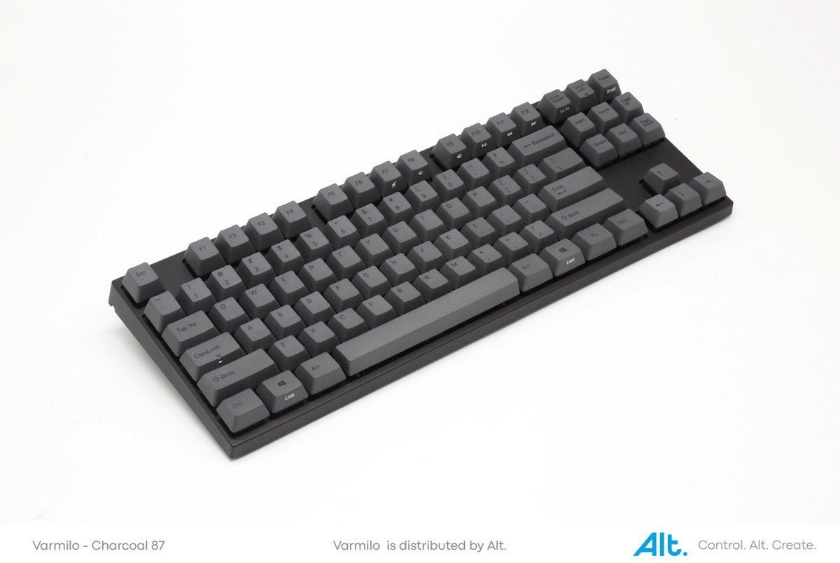 Varmilo vea87 charcoal tkl mechanisch 6529472 4 orig - Varmilo Vea87 Charcoal Tkl Mechanisch Toetsenbord (rood)