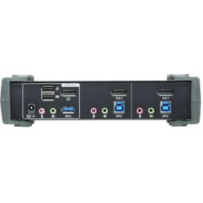 Aten 2 poorts kvm schakelaar zwart 2 orig - ATEN Cs1922 USB 3.0 4K 2-poorts DisplayPort KVM-switch
