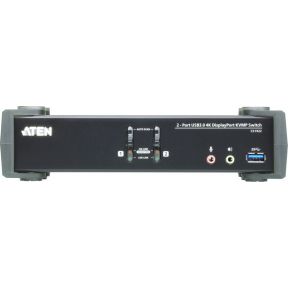 Aten 2 poorts kvm schakelaar zwart 3 orig - ATEN Cs1922 USB 3.0 4K 2-poorts DisplayPort KVM-switch
