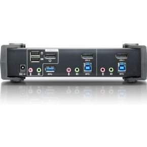 Aten 2 poorts kvm schakelaar zwart 7 orig - ATEN Cs1922 USB 3.0 4K 2-poorts DisplayPort KVM-switch