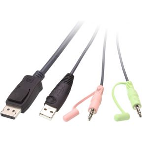 Aten 2 poorts kvm schakelaar zwart 7231598 4 orig - ATEN Cs22Dp-At 2-poorts DisplayPort KVM-switch