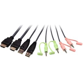 Aten cs22h kvm switch zwart 2 orig - Aten CS22H-AT 2-poorts HDMI KVM-switch