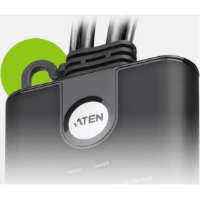 Aten cs22hf kvm switch zwart 2 orig - ATEN Cs22Hf Switch Toetsenbord 1920 X 1080 2-poorts HDMI KVM-switch