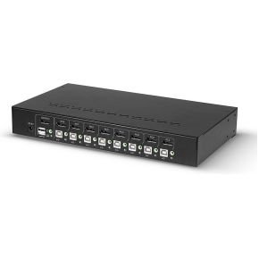Lindy 39540 kvm switch rack montage