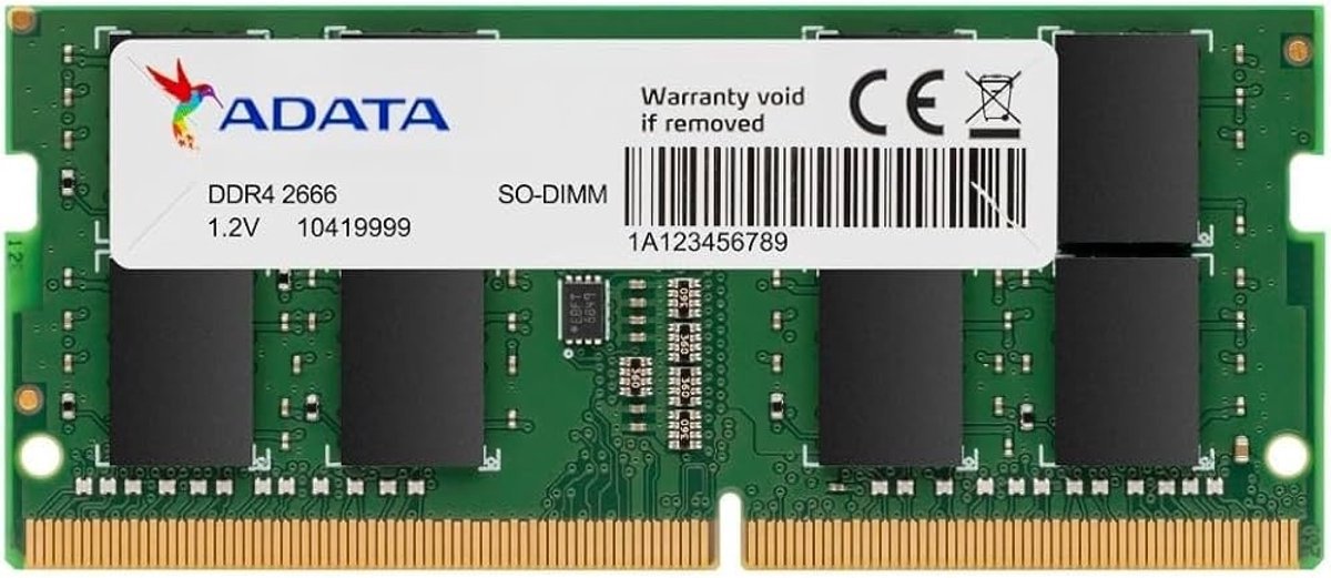 ADATA Adata 8Gb Ddr4-2400 Geheugenmodule 2133 Mhz