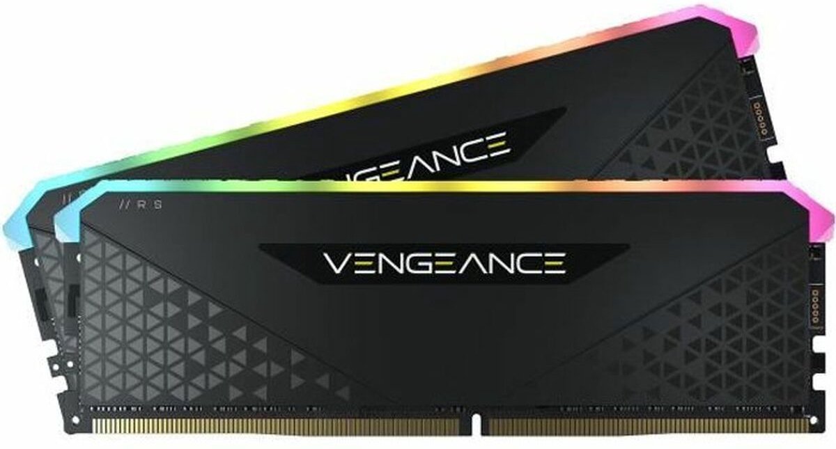 Corsair Corsair 16Gb 2X8Gb 3600Mhz Dimm Ddr4 Vengeance Rgb Rs Black Cmg16Gx4M2D3600C18