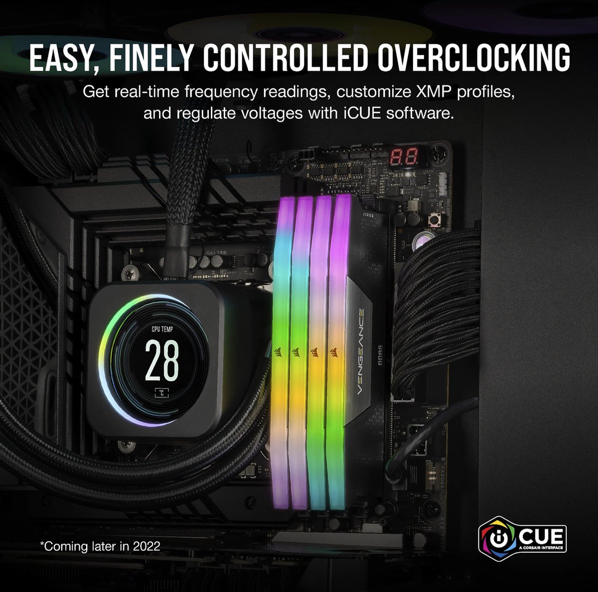 Vengeance RGB 16GB DDR5-5600 Geheugen - afbeelding 2