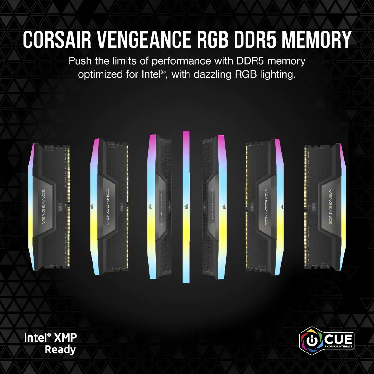 Vengeance RGB 32GB (2x16GB) DDR5 7000MHz CL34 - afbeelding 2