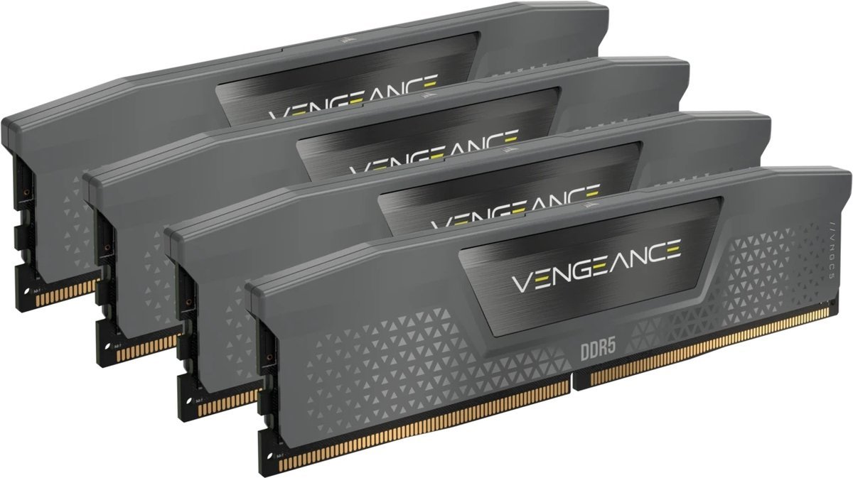Corsair Corsair Vengeance Cmk64Gx5M4B6000Z36 Geheugenmodule 64 Gb 4 X 16 Gb Ddr5 288-Pin Dimm