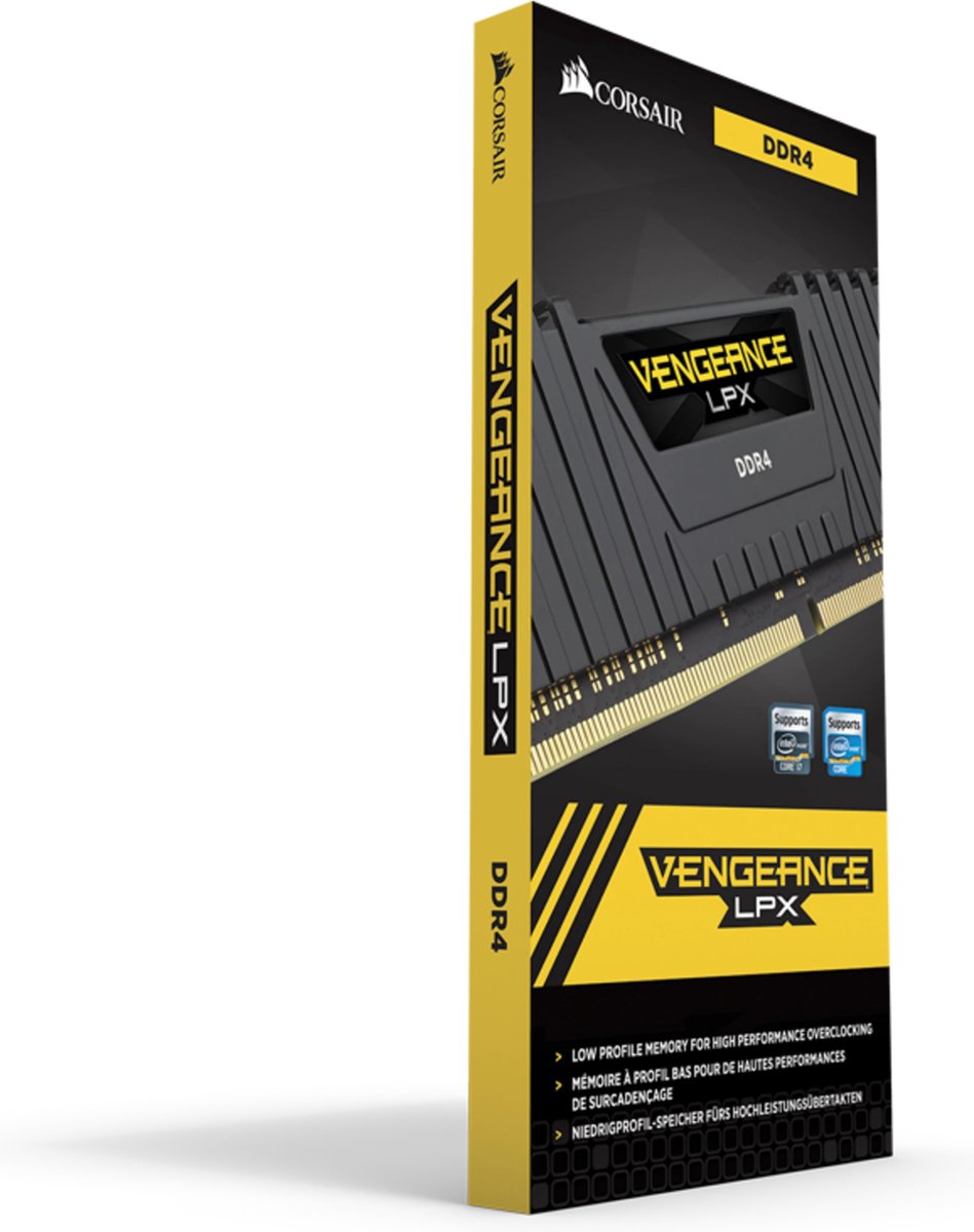 Vengeance LPX 16GB (2x8GB) DDR4 DRAM 2666MHz C16 Memory Kit - Black - afbeelding 7