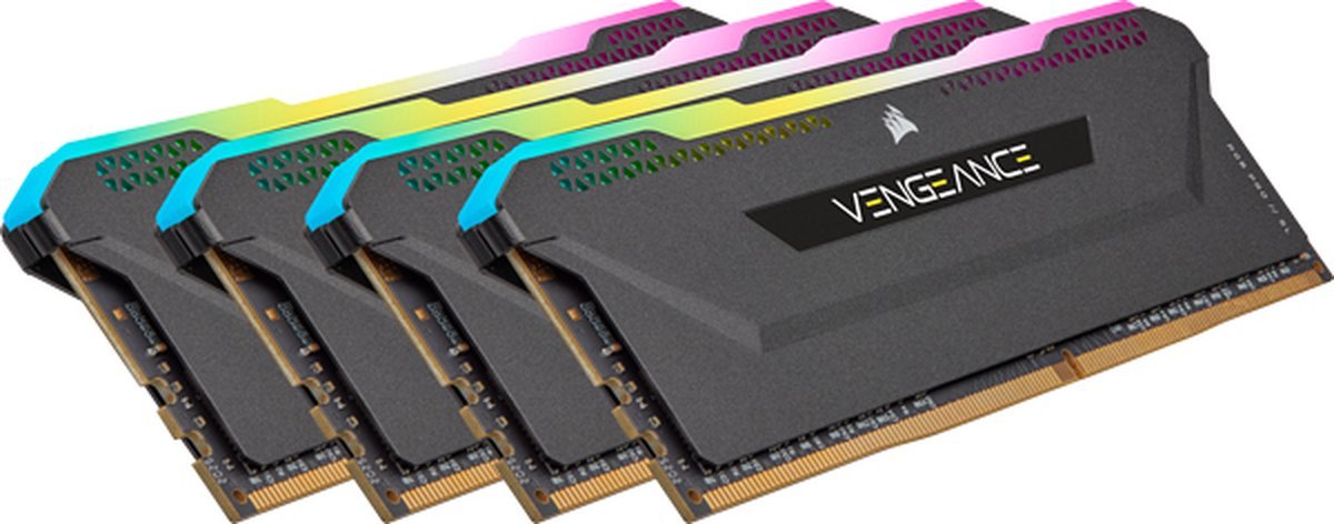 Corsair Corsair Vengeance Rgb Pro Cmh32Gx4M4E3200C16 Geheugenmodule 32 Gb 4 X 8 Gb Ddr4
