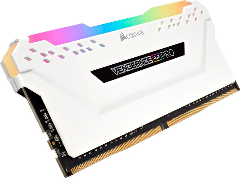 Corsair vengeance pro cmw32gx4m2e3200c 5 orig - Corsair Vengeance RGB Pro 32GB (2x16GB) DDR4 3200MHz Geheugen (White)