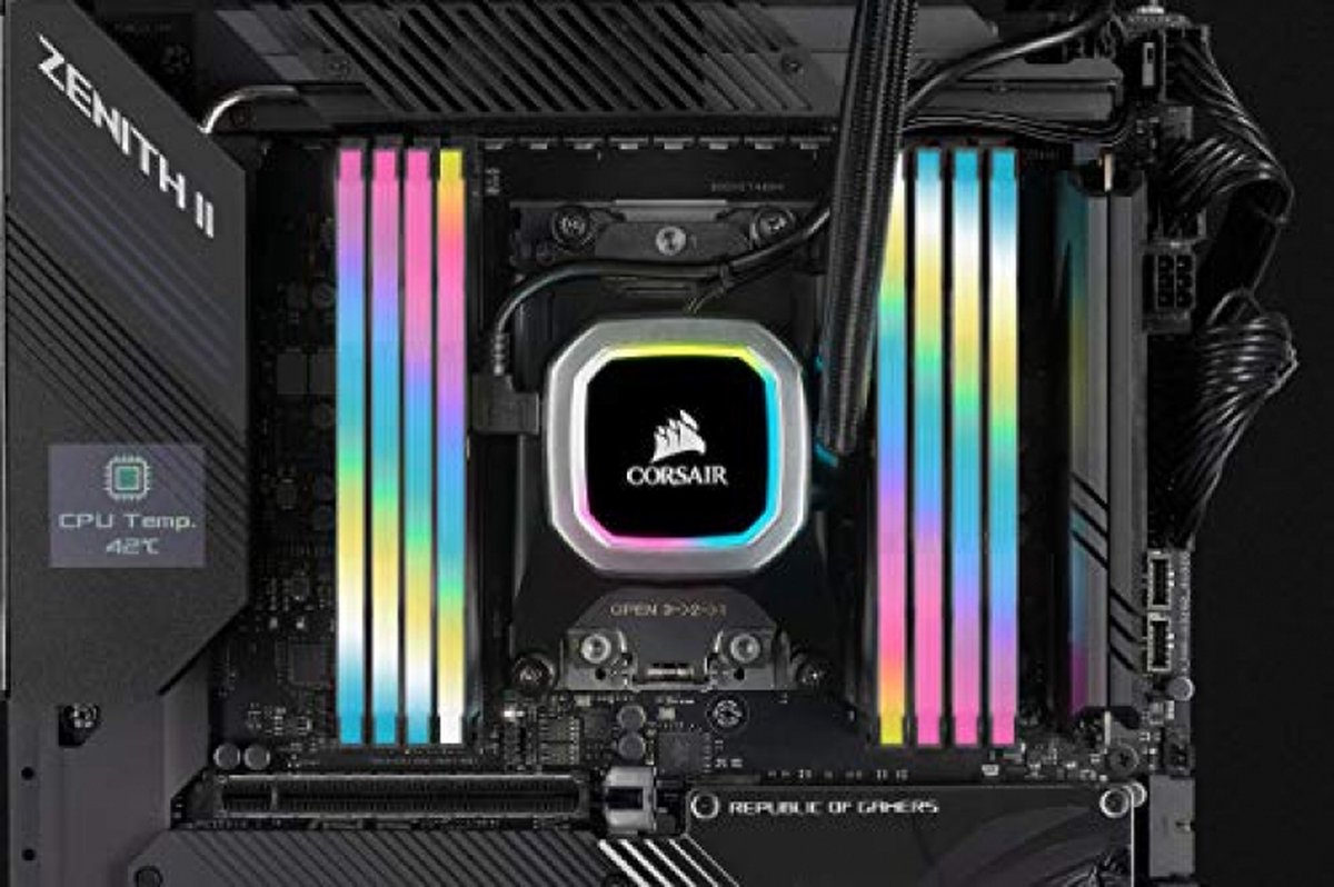 Vengeance RGB Pro SL 64GB (2 x 32GB) DDR4 3200MHz C16 - afbeelding 2