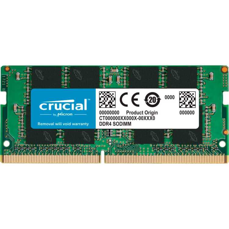 Crucial Crucial 8 GB DDR4-3200 (1x 8 GB) laptopgeheugen