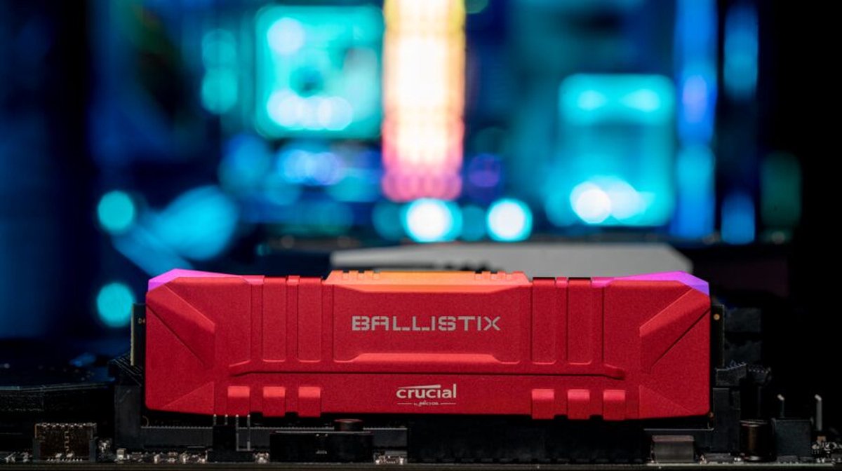 Ballistix 32GB DDR4-3600 Geheugen (Red) - afbeelding 4