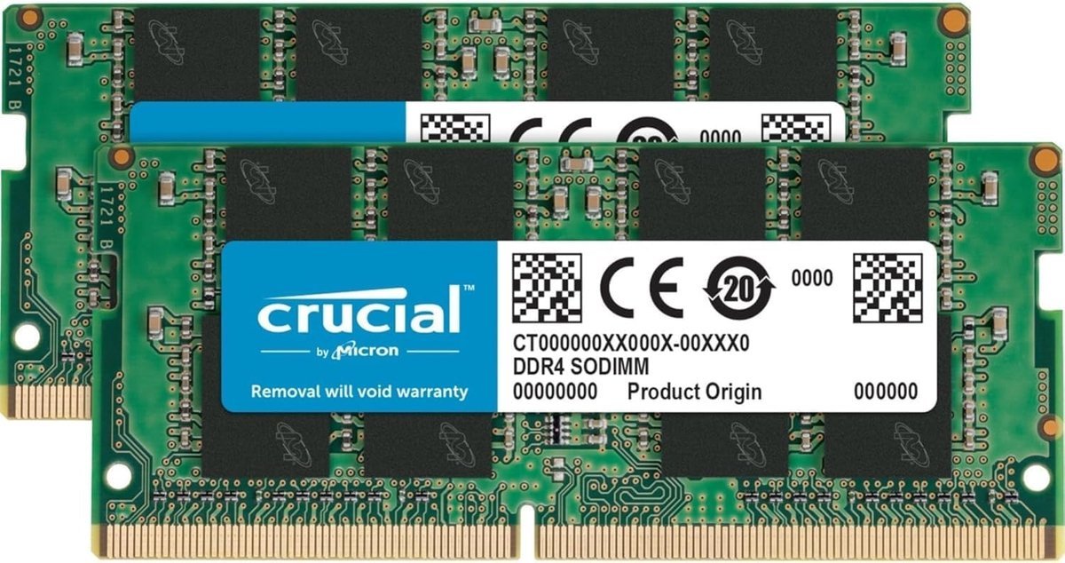 Crucial Crucial Ram Ct2K16G4Sfd824A 32Gb (2X16Gb) Ddr4 2400Mhz Cl17 Laptopwerkgeheugenkit - Shopvlot
