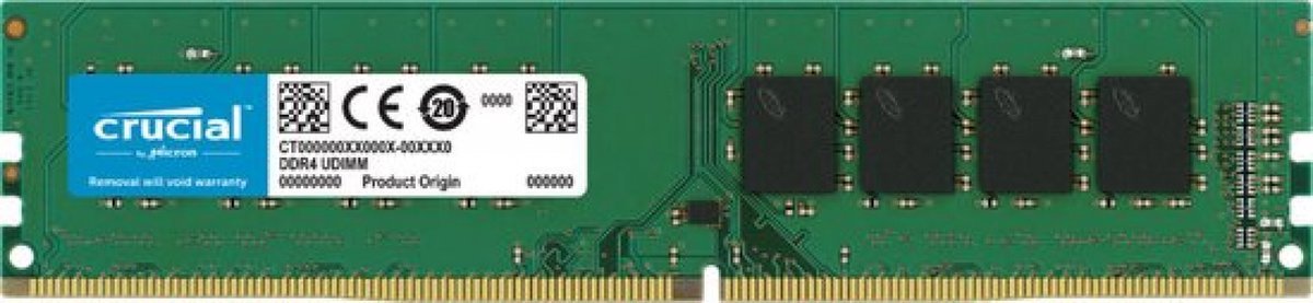Crucial Crucial Ct2K32G4Dfd832A - Ram-Geheugen - 64Gb - Ddr4 - 2X 32Gb - Dimm - 3200 Mhz