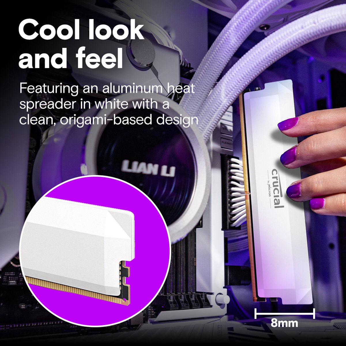 Crucial Ddr5 Pro Ram-Geheugen - Overclocking Edition - Kit 64Gb (2 X 32Gb) - - afbeelding 5