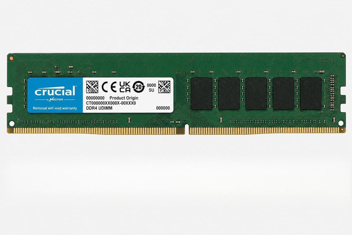 Crucial Crucial Micron Ct16G4Dfra32A 16Gb Ddr4 3200Mhz Cl22 Desktop Ram Geheugenmodule Udimm 288-Pin 1.2V Pc Geheugenmodule - Shopvlot