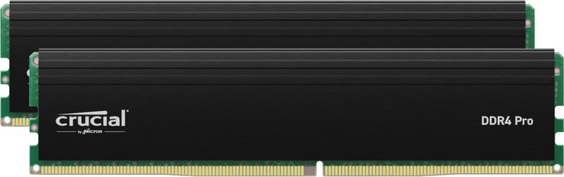 Crucial pro cp2k32g4dfra32a ram 64gb d - Crucial Pro 64GB Kit (2x32GB) DDR4-3200 UDIMM Geheugen