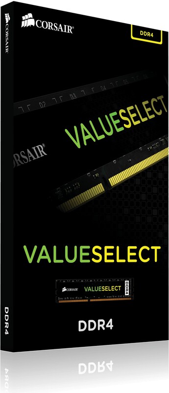 Ddr4 16gb pc 2666 cl18 corsair valu 2 orig - Corsair ValueSelect 16GB DDR4 2666MHz CL18 Geheugen