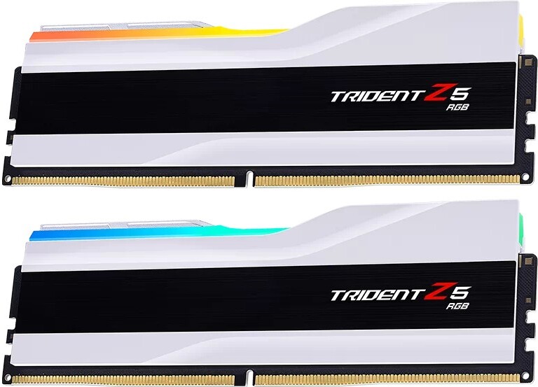 Ddr5 64gb pc 6000 cl36 g skill 2674 2 orig - DDR5 G.Skill Trident Z5 RGB 1.35V 64GB DDR5-6000 Geheugen (White)