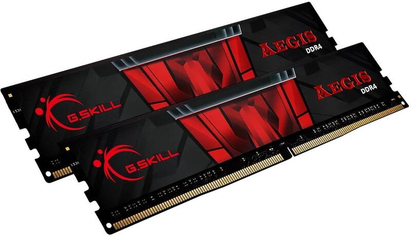 G skill 32 gb ddr4 2400 2x 16 2 orig - G.Skill Aegis 32GB (2x16GB) DDR4-2400MHz Geheugen