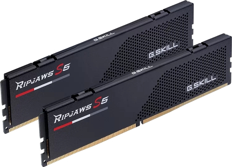 G skill 64 gb ddr5 6000 2x 32 2622 2 orig - G.Skill Ripjaws S5 64GB DDR5-6000 Geheugen (Matte Black)